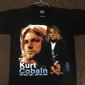 Vintage Kurt Cobain t shirt
